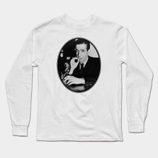 Humphrey Bogart: The Maltese Falcon Long Sleeve T-Shirt